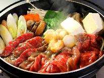 老若男女に大人気！！地元野菜と和牛を使用したすき焼き鍋プラン