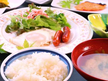 【朝食付き】夕食なしのゆっくりチェックイン！22時までOK♪翌朝は栄養バランスを考えた朝食をどうぞ。