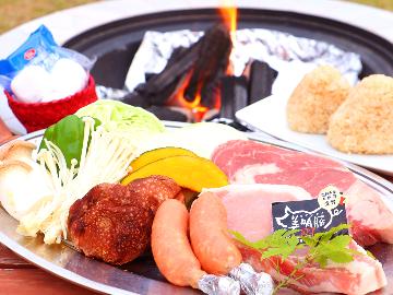 【手ぶらでBBQ】ミニコテージに泊まってお手軽BBQ☆グループやファミリーで思い出づくり♪