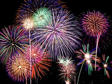 【無料朝食付き】組数限定！ちくせい花火大会観覧チケット付き◆20000発の花火をお楽しみください