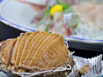 【さあどっち！？】宝楽焼き付海鮮会席≪アワビか淡路牛お好きな方をチョイス♪≫［1泊2食付］