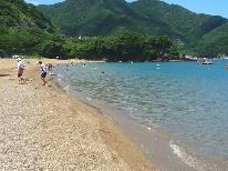 【●夏旅●】犬熊海水浴場は目の前！海水浴を満喫♪ 夜は海幸に舌鼓～潮風コース～