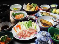 【冬限定】会津美豚のあっつあつしゃぶしゃぶと源泉掛け流し温泉でからだの芯から温活♪