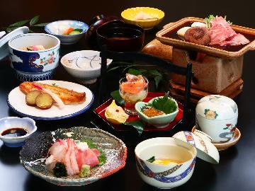 こだわりの食材・季節の料理に舌鼓・スタンダード会席《2食付》