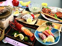 【２食付】スタンダード≪房総3大味覚≫鯨・金目鯛・あわび　◆お子様歓迎◆小学生　大人の半額☆　貸切風呂無料特典　