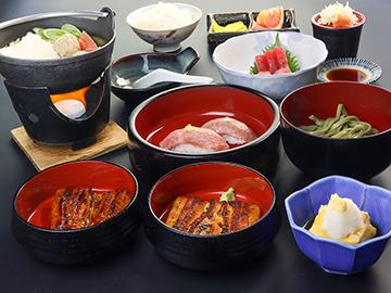 ★【７・８月限定】≪うなぎ≫で暑い夏を乗り切ろう！「蒲焼き＆白焼き」2つの味を楽しめる♪温泉券付
