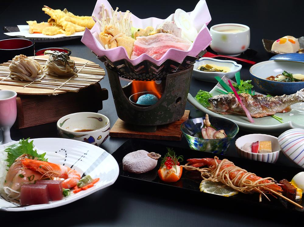 冬季【信州山河の幸】寒い季節はお鍋と温泉で温まろう！当館スタンダードプラン《1泊2食付》