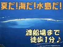 【特典付】夏だ！海だ！水島だ！海水浴を満喫★スタンダードプラン［1泊2食付］