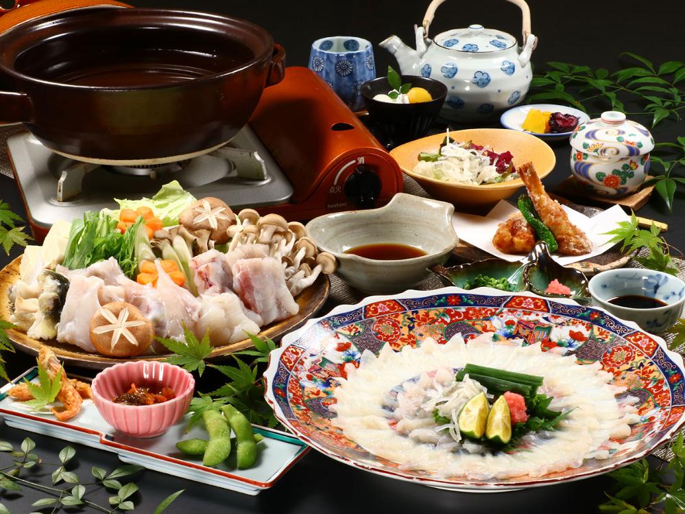 【ふぐスタンダード】冬の味覚！ふぐ定番コースを満喫♪-2食付-