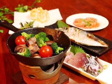 【1泊2食】もう食べきれない( ﾟдﾟ )味とボリュームには自信があります！！