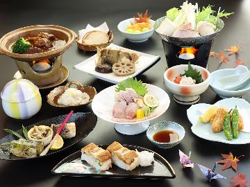 ◆【杏-an-】厳選食材を使った会席料理をお楽しみください♪［1泊2食］
