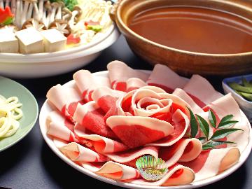 【本場の猪肉】天然猪は一味違う！猪突猛進・ぼたん鍋プラン～牡丹　ｂｏｔａｎ～
