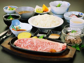 ★【ステーキ＋冷しゃぶプラン】はなわ牛ステーキ（180グラム）＆冷しゃぶ小鉢付き！プチ贅沢プラン♪