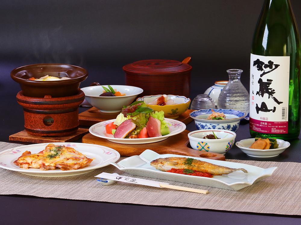 《スタンダード》地元食材にこだわった自慢の手作り郷土料理に舌鼓♪　1泊2食付