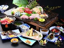 豪華大理石コース◆≪鮑or伊勢海老≫+≪牛陶板焼き≫