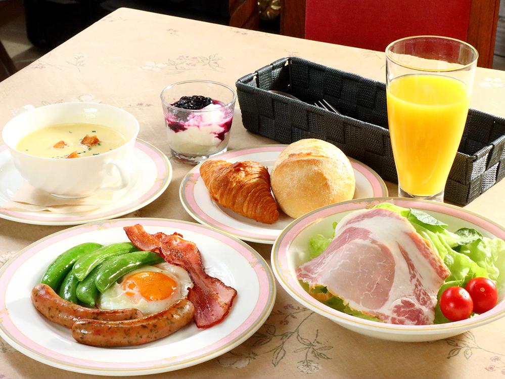【1泊朝食付】爽やかな風を感じながら…清里のペンションでのんびり朝ごはん★