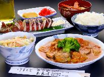 【2食付】夕食時ドリンク1杯サービス！日替わり和定食で仕事の疲れもぶっ飛ぶ！朝サウナOK◎
