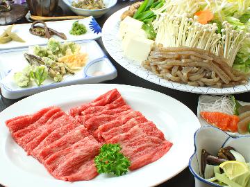 【1泊2食付】一番人気♪選べる鍋【すきやき】or【しゃぶしゃぶ】ハチ北リフト乗り場まで徒歩1分！