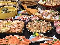 特選かにフルコース＋舟盛・あわび料理