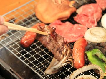 ★BBQ×阿蘇の大自然×温泉★　～お好きな食材を持ち込んで♪～