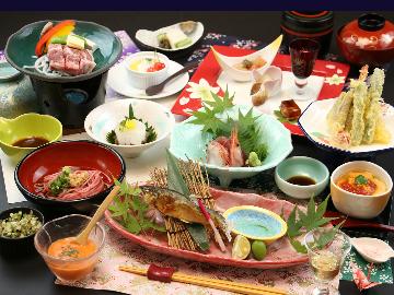 ◇料理長おまかせ美食会席◇ ちょっと贅沢♪郷土料理と美肌の湯を満喫