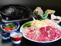 【チョイスプラン】ジンギスカン・すき焼き・豚しゃぶ◇高原で食べれば美味しさ100倍