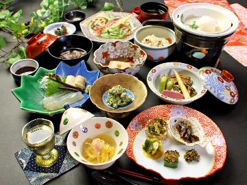 【夕・朝食付】宿坊で心身共に調える　大山の力をいただく【精進料理：スタンダード】