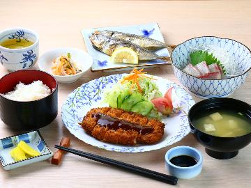 【2食付】ちょっと贅沢に自慢の夕食を召し上がれ♪新鮮刺身が付...