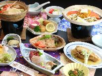 【四季彩～shikisai～】秋冬の陶板料理■旬の鮭を使ったちゃんちゃん焼き【１泊２食】