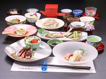 【絹の膳～kinunozen～】当館最上級コース…こだわり抜いた食材を贅沢に使った旬会席