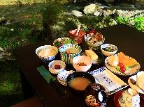 【朝食付】一日の始まり…割烹旅館のこだわり朝食と展望風呂を堪能