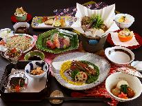 【絹の膳～kinunozen～】当館最上級コース…こだわり抜いた食材を贅沢に使った旬会席
