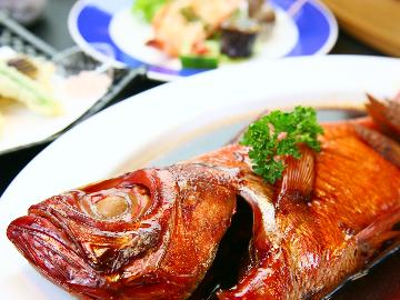 【金目鯛・アワビ付き】海の幸を味わうごちそうプラン