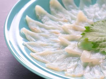 【ふぐ出前！＋朝食付き】斬新♪ふぐ刺し出前できます★