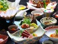 【海鮮尽くし】壱岐の海鮮てんこ盛り！壱岐の魚介をたっぷり堪能♪【１泊2食】