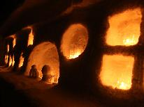 ＊雪旅籠の灯り＊【通行手形付・特別プラン】灯りが揺らぐ幻想的な趣のある街並みを歩こう。≪1泊2食≫