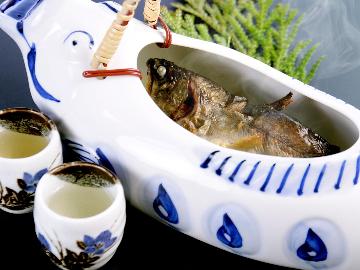 夏季限定◇清流の恵み「幻の天然岩魚の骨酒」がつきます【夕食付き】