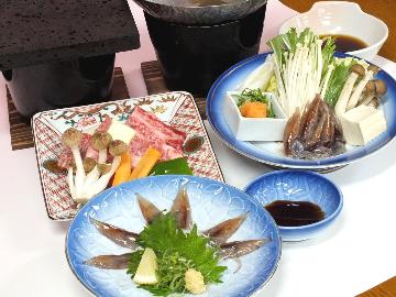 【春限定・1泊2食付き】ほたるいか三昧と丹波篠山牛プラン！