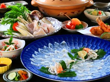 【 とらふぐお試しランチ 】 初めての方にもオススメ！7,700円コース★