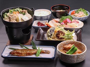 【1泊2食付き】温泉・地元名物中心のお料理でおもてなし！身も心も温まるスタンダードプラン♪