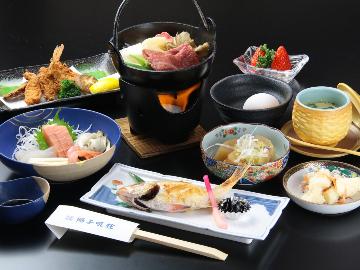 ≪冬季スタンダード会席－冬物語－≫【旬の海鮮1泊2食】★すき焼きを中心とした石川の冬味覚を楽しむ