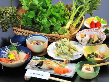 ≪春季スタンダード会席－春物語－≫【旬の海鮮1泊2食】★爽やかな春の食材を使った絶品郷土料理を堪能