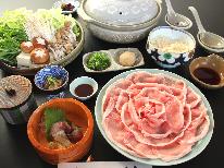 禁煙【NEWオープン★特別和洋室】≪豚肉200gも！≫お気軽に豚しゃぶを楽しむ♪プチ会席＆豚しゃぶ