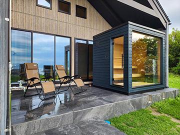 【素泊り】景雲-keiun-1棟貸しロッヂで過ごす至福の時間！建物一体型のオーシャンビューサウナ★