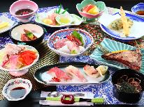 ＜スタンダード＞1番人気！日替わりにぎり寿司と海鮮料理！水揚げから直送で鮮度抜群！佐渡の味覚を満喫