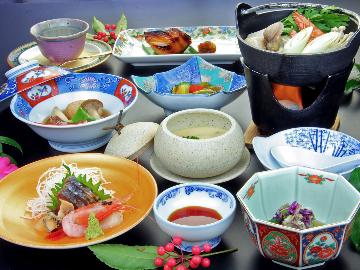 【現金払い限定☆】お食事7品のリーズナブルプランからさらに５％off♪　★夕食はお部屋または個室で