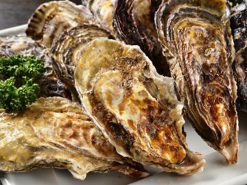 【夏休み★期間限定】海水浴の後は≪岩ガキ料理≫が付いた海の幸コースで旬味覚を味わう♪1泊2食付
