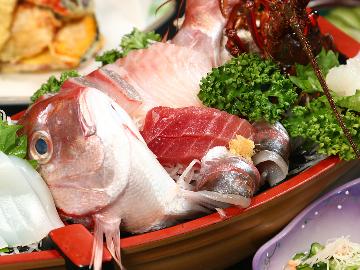 【豪華海鮮舟盛り付♪】これがすなだのスタンダード！オーベルジュすなだ特選プラン
