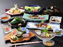 【鮎づくし会席】すし米夏の風物詩♪上桂川の天然鮎に舌鼓！
