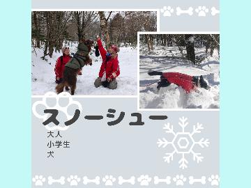 冬季限定☆スノーシューツアー付宿泊プラン☆ワンちゃんと一緒に銀世界の森を探検しよう！！
